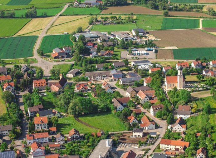 Luftbild Lerchenäcker