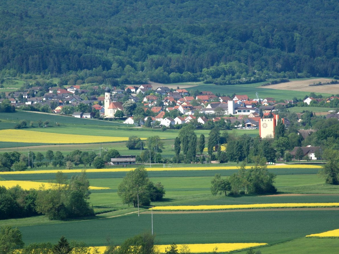 Blick auf Utzmemmingen