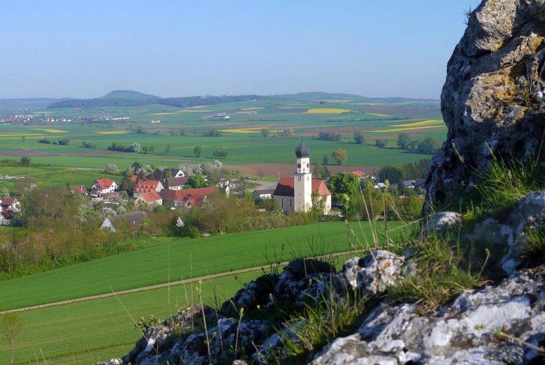 Blick auf Utzmemmingen